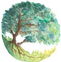 Arbre circulaire logo